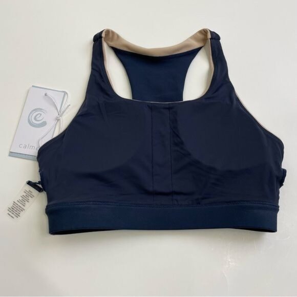 Calme By Johnny Was Color Blocked Bra - XS - Picture 4 of 4